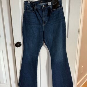 Banana Republic Dark Blue Flare Jeans